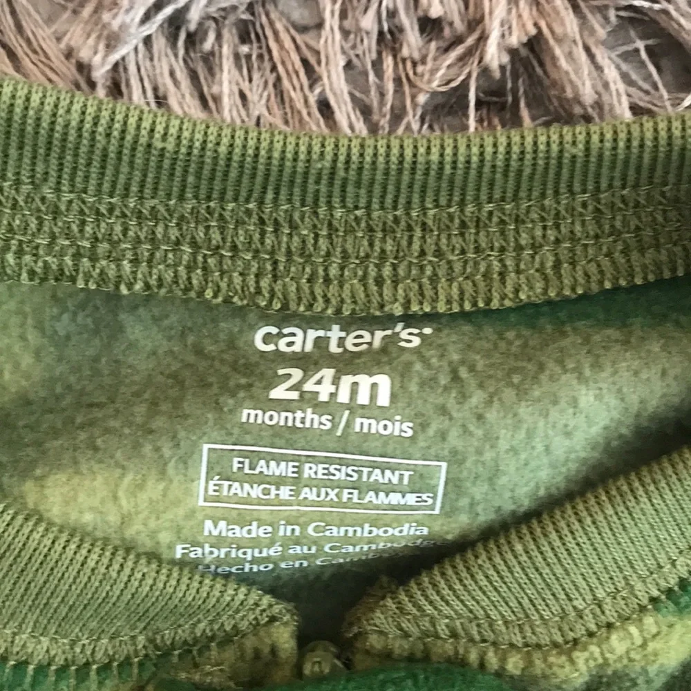 Carter’s Awesome Brother Camo Footie - Picture 5 of 6